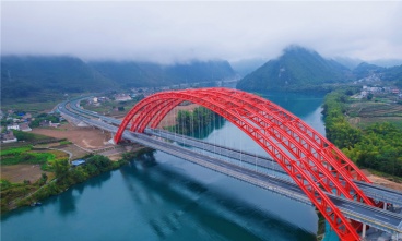 來都高速——金釵紅水河特大橋